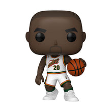 Sonics: Pop! Basketball #223: Gary Payton (White Home Uniform): Vinyl Figure
