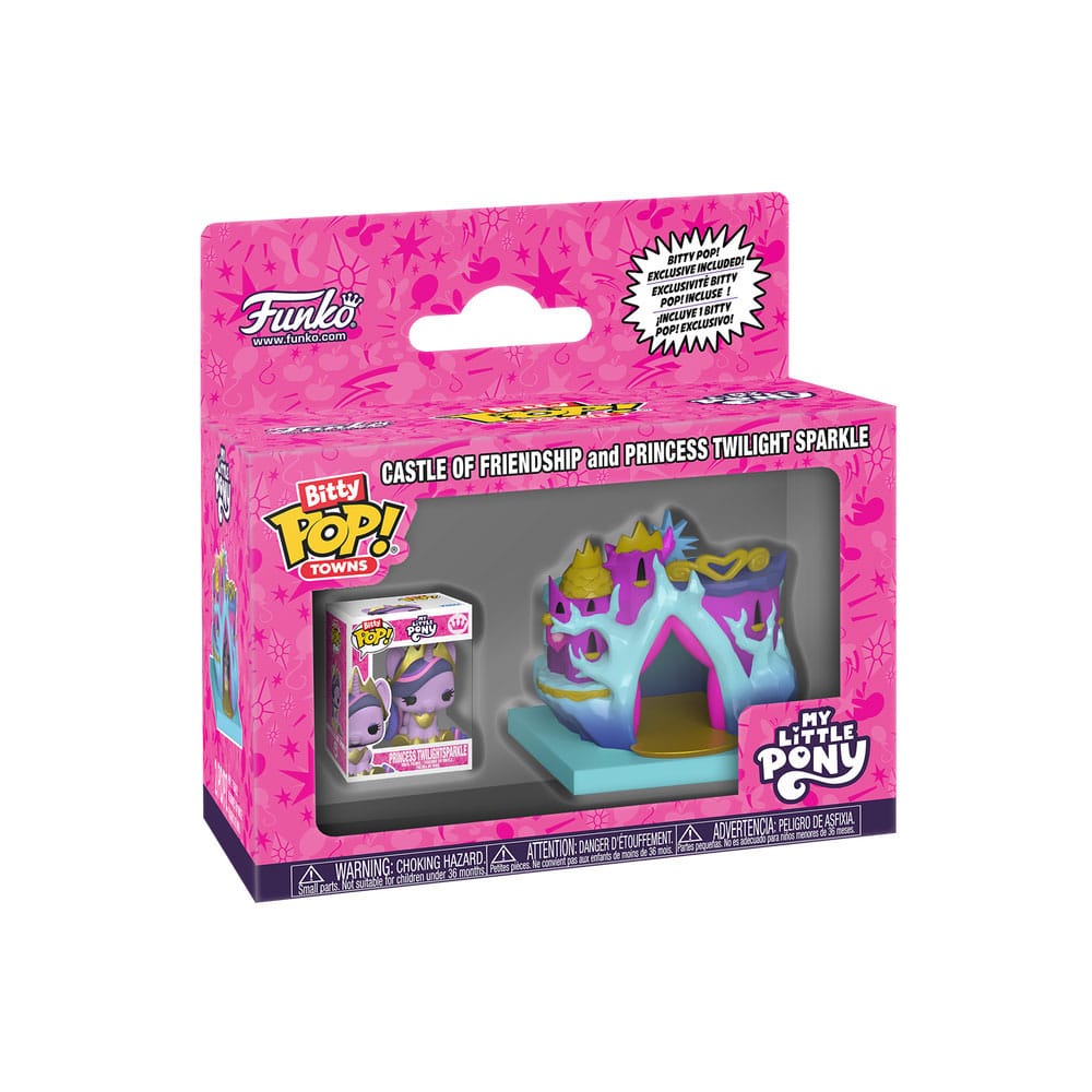 Hasbro Bitty POP! Town Vinyl Figure MLP-Castle of Friendship - Funko Pop! Figures