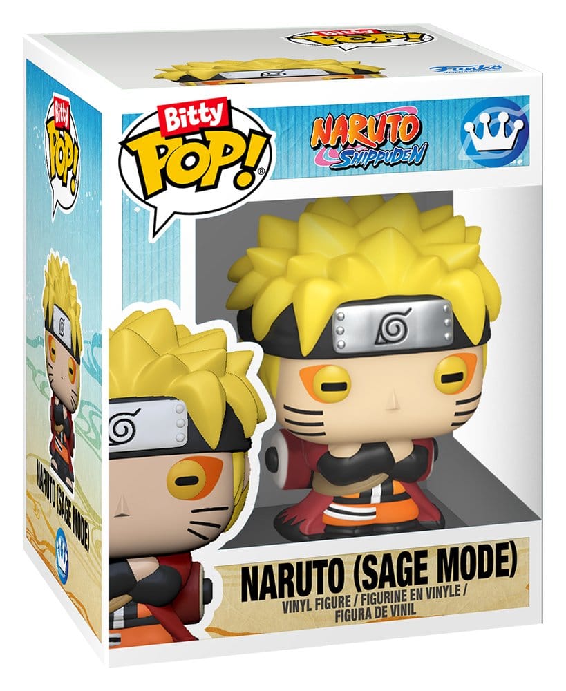 Naruto Bitty POP! Display Vinyl Figures Hidden Leaf - Funko Pop! Figures