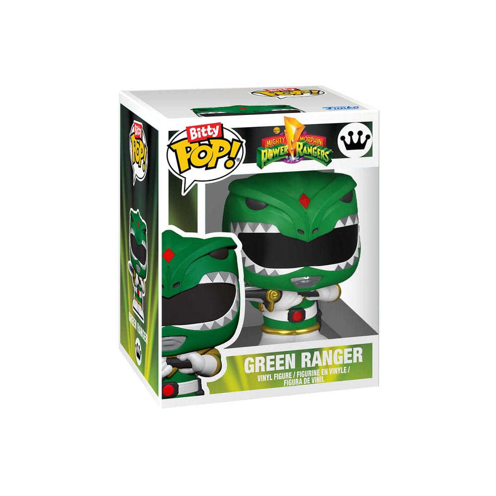 Hasbro Bitty POP! Bots Figure PR- Dragon Zord w/GR Ranger 11,7 cm - Funko Mini Figures, Pop! Figures
