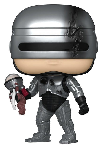 Robocop POP! Movies Vinyl Figures Robocop (Metallic) with Chase Assortment (6) - Funko Pop! Figures