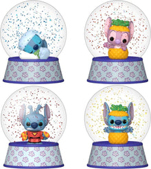 Lilo & Stitch Mini Figures Glitter Globes PDQ 5 cm Display Box Qty 12