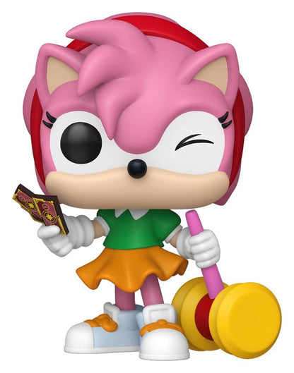 Sonic - The Hedgehog POP! Games Vinyl Figures Amy Rose with Piko Hammer with Chase Assortment (6) - Funko Pop! Figures