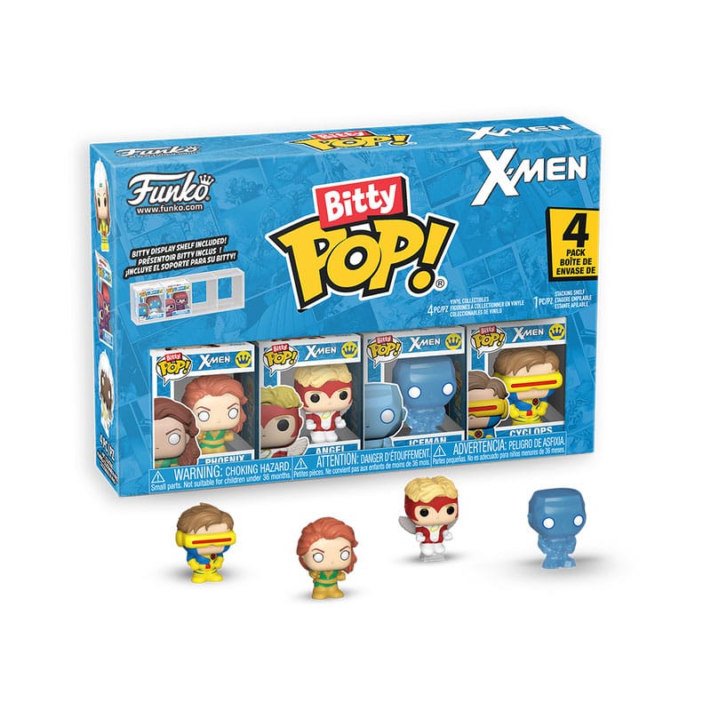 X-Men Bitty POP! Vinyl Figure 4-Pack Jean Grey w/CH 2,5 cm - Funko Mini Figures, POP! Figures