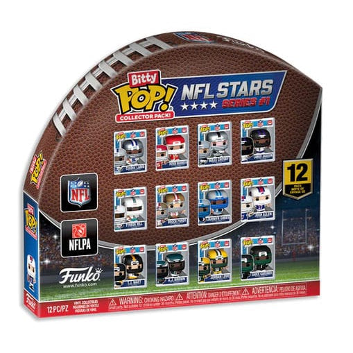 NFL Bitty POP! Vinyl Figure Multipack 2,5 cm Display Box Qty 12 - Funko POP! Figures