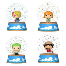 One Piece Mini Figures Glitter Globes PDQ 5 cm Display Box Qty 12 - Funko Blind Boxes