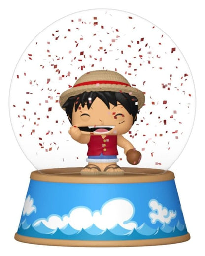 One Piece Mini Figures Glitter Globes PDQ 5 cm Display Box Qty 12