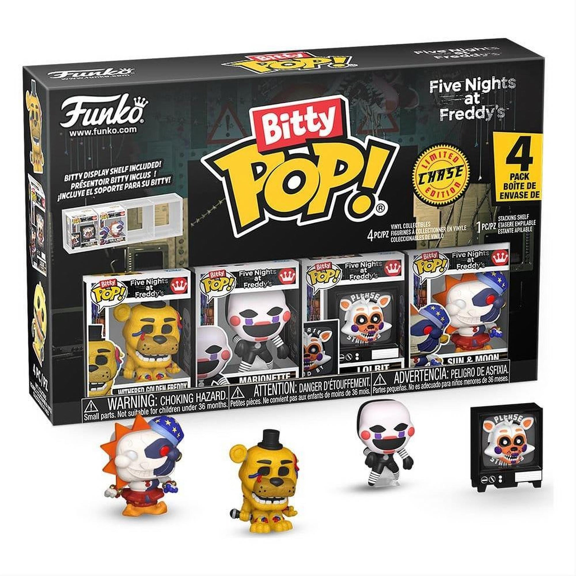 Five Nights at Freddy's Bitty POP! Vinyl Figure 4-Pack Series 5 2,5 cm - Funko Pop! Figures