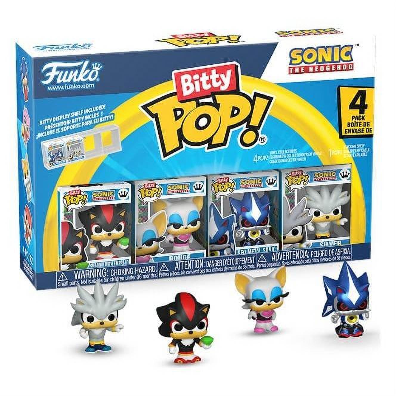 Sonic Bitty POP! Vinyl Figure 4-Pack Shadow 2,5 cm - Funko Pop! Figures