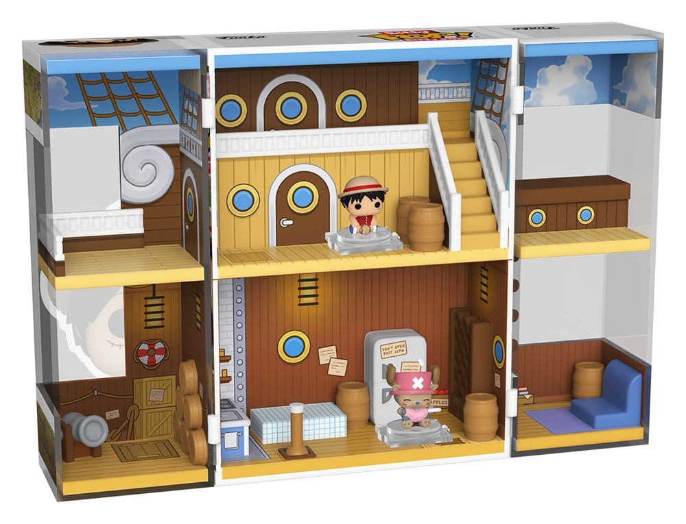 One Piece Bitty POP! Bitty Box Display with 2 Vinyl Figures Going Merry - Funko Playsets, POP! Figures