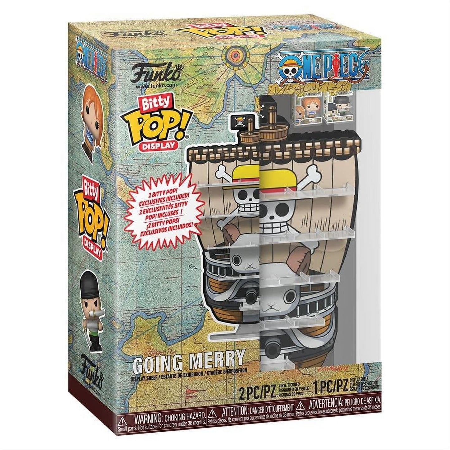 One Piece Bitty POP! Display Vinyl Figures Going Merry - Funko Pop! Figures