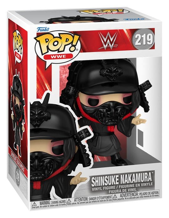 WWE POP! Vinyl Figures Shinsuke Nakamura w/Chase Assortment (6)