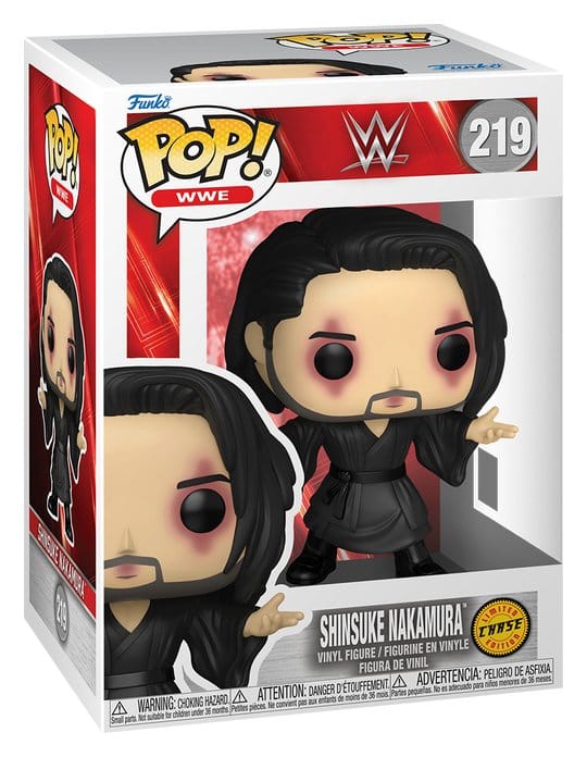 WWE POP! Vinyl Figures Shinsuke Nakamura w/Chase Assortment (6)