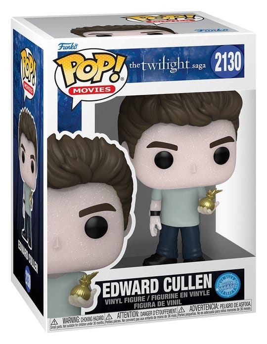 Twilight POP! Movies Vinyl Figures Edward w/Chase Assortment Box Qty 6