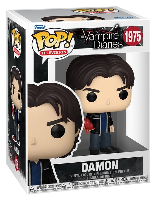 Vampire Diaries POP! Animation Vinyl Figures Damon w/Chase Assortment (6)