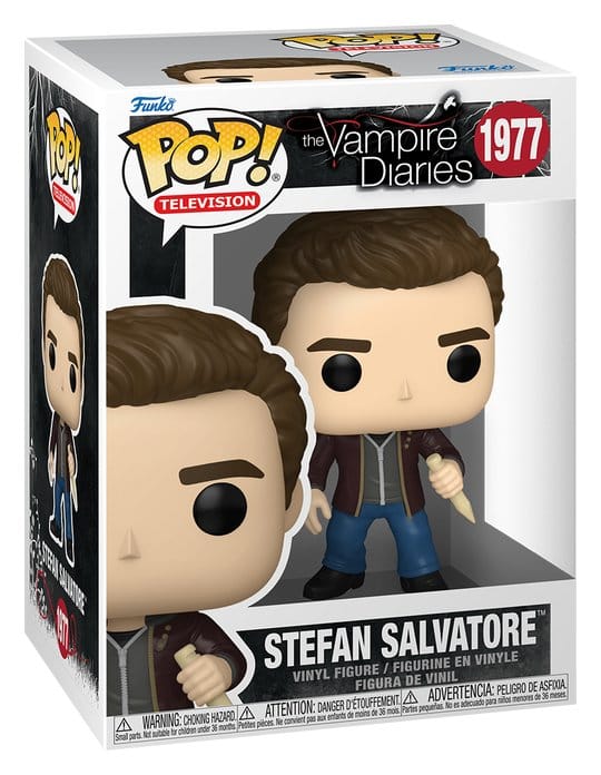 Vampire Diaries POP! Animation Vinyl Figures Stefan w/Chase Assortment (6)