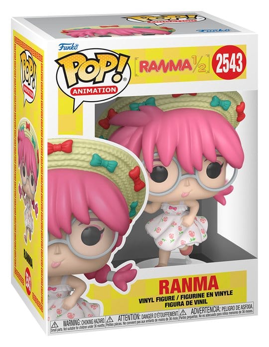 Ranma 1/2 POP! Animatiion Vinyl Figures Ranma w/Chase Assortment (6)