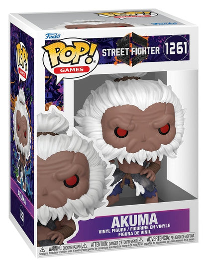 Street Fighter 6 POP! Animation Vinyl Figures Akuma with Chase Assortment Box Qty 6