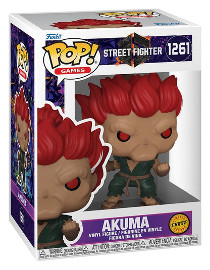 Street Fighter 6 POP! Animation Vinyl Figures Akuma with Chase Assortment Box Qty 6