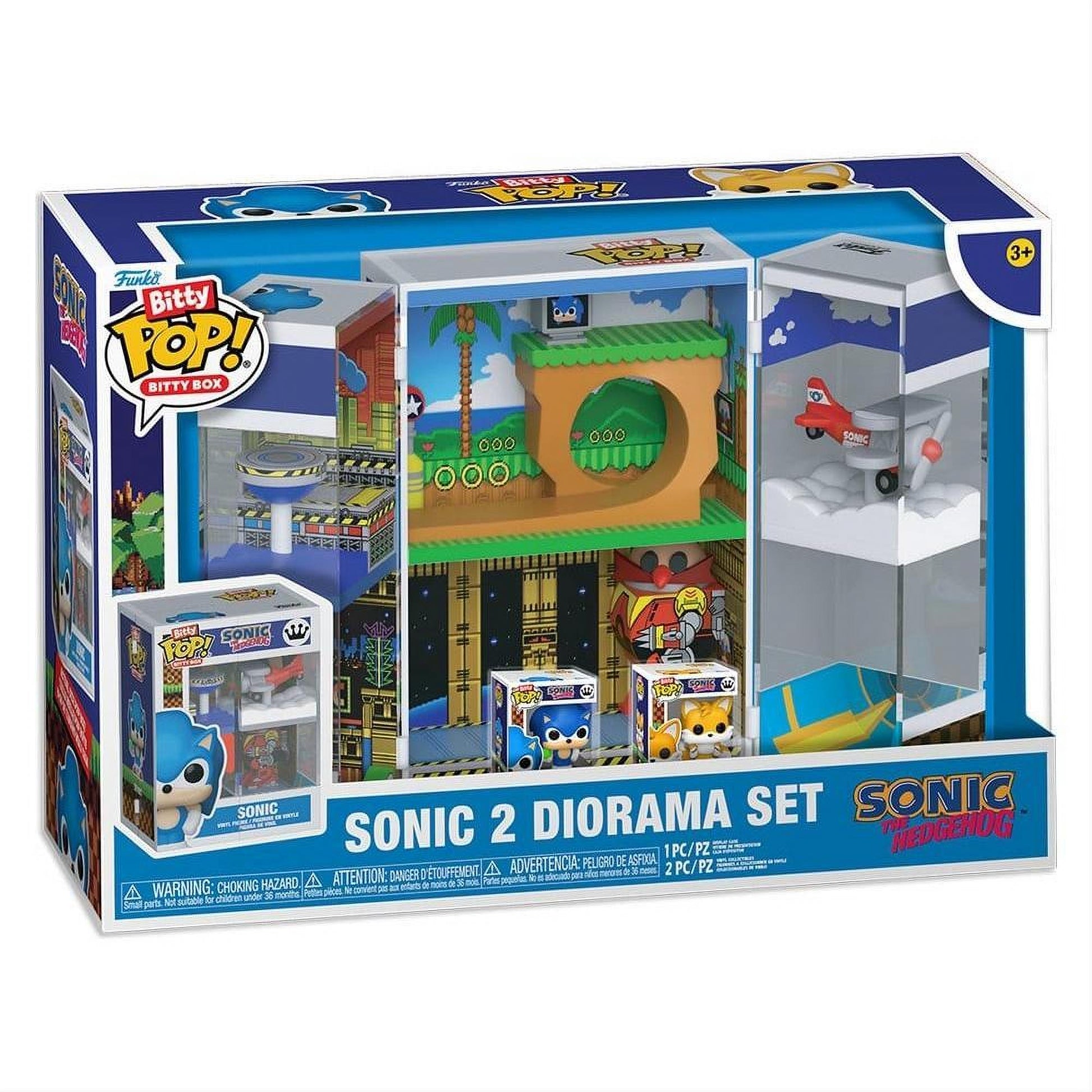 Sonic 2 Bitty POP! Boxes Vinyl Figure Diorama Set - Funko Pop! Figures