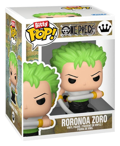 One Piece Bitty POP! Vinyl Figures 2-Pack Zoro & Sanji 2 cm - Funko Mini Figures, Pop! Figures