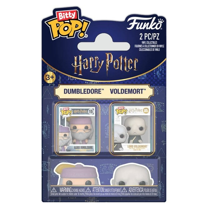 Harry Potter Bitty POP! Vinyl Figure 2-Pack Dumbledore/Voldemort 2 cm - Funko POP! Figures