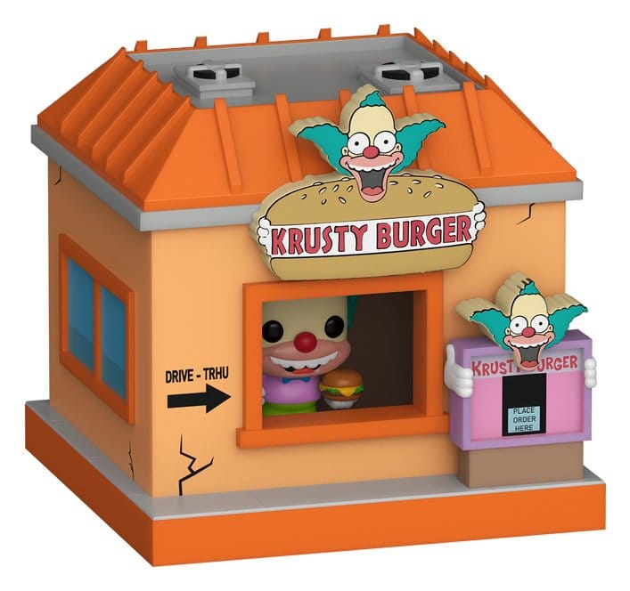 The Simpsons Bitty POP! Towns Vinyl Figure 3-Pack Springfield - Funko Mini Figures, POP! Figures