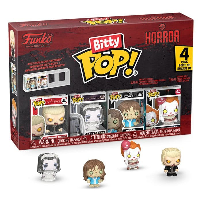 Horror Bitty POP! Vinyl Figure 4-Pack David 2,5 cm - Funko Mini Figures, POP! Figures
