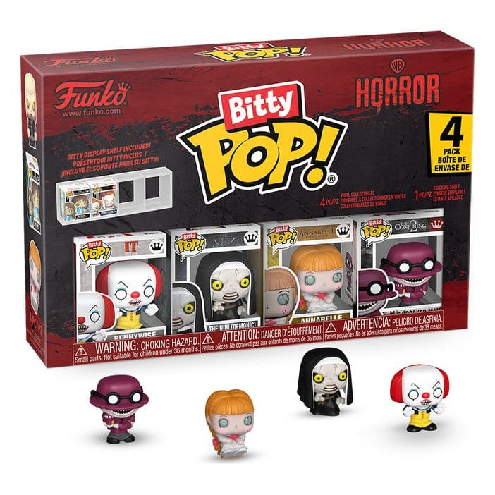 IT Bitty POP! Vinyl Figure 4-Pack Pennywise 2,5 cm - Funko Mini Figures, POP! Figures