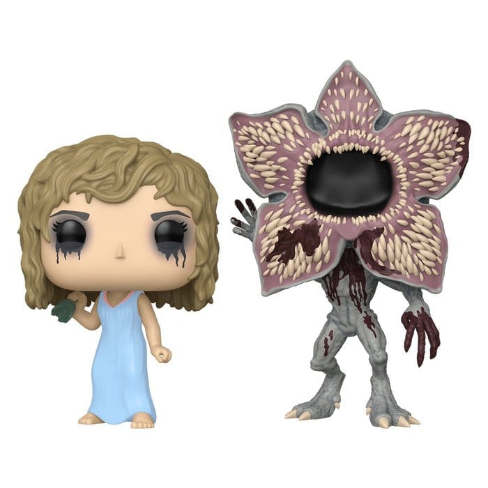 Stranger Things POP! Vinyl Figures 2-Pack Karen & Demogorgon 2 cm - Funko Mini Figures, POP! Figures