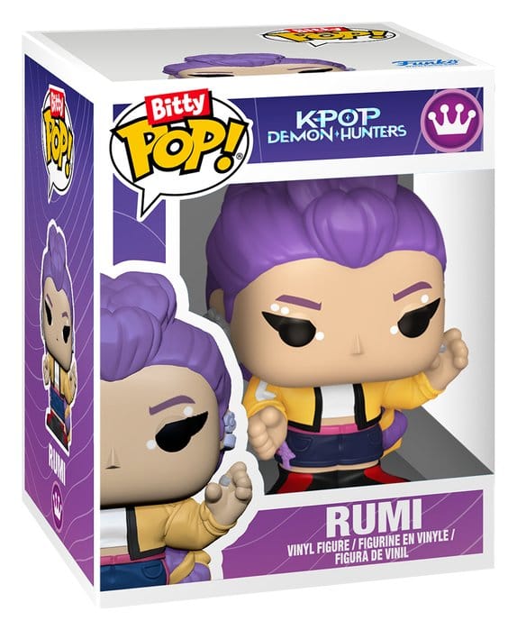 KPop Demon Hunters Bitty POP! Stages Vinyl Figure Rumi 2,5 cm - Funko Mini Figures, POP! Figures