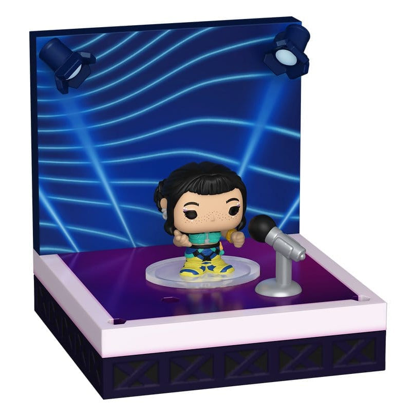 KPop Demon Hunters Bitty POP! Stages Vinyl Figure Zoey 2,5 cm - Funko Mini Figures, POP! Figures