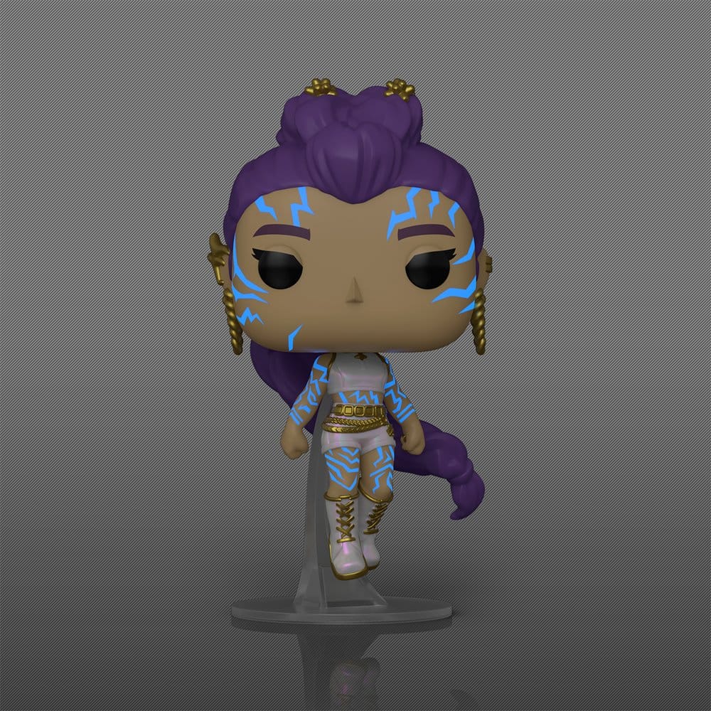 KPop Demon Hunters POP! Animation Vinyl Figures Rumi with Chase (Glow) Assortment Box Qty 6 - Funko Pop! Figures