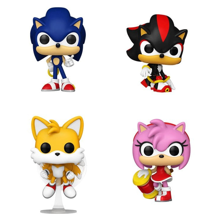 Sonic - The Hedgehog POP! Vinyl Figures 4-Pack Sonic - Funko Mini Figures, POP! Figures