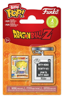 Dragon Ball Z Bitty POP! & Accessory Vinyl Figure 2-Pack Vegeta w/KCHN 2 cm - Funko Mini Figures, POP! Figures