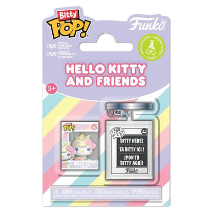 Sanrio Bitty POP! & Accessory Vinyl Figure 2-Pack Hello Kitty w/KCHN 2 cm - Funko Pop! Figures