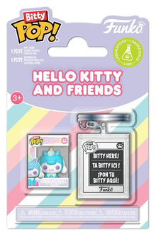 Sanrio Bitty POP! & Accessory Vinyl Figure 2-Pack Cinnamoroll w/KCHN 2 cm - Funko Mini Figures, POP! Figures