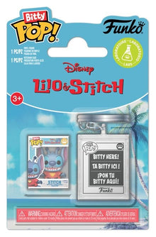 Lilo & Stitch Bitty POP! & Accessory Vinyl Figure 2-Pack 626 Stitch w/KCHN 2 cm - Funko Mini Figures, POP! Figures