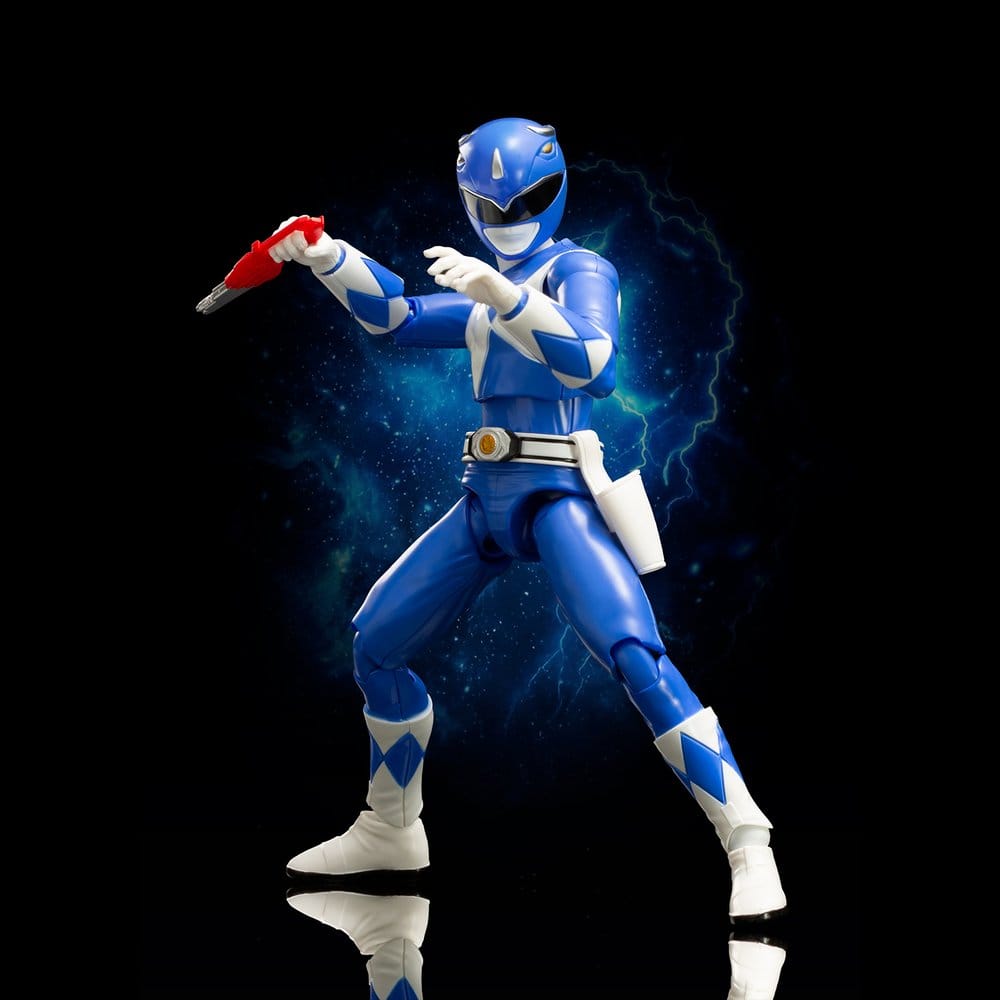 Power Rangers Furai Action Action Figure Blue Ranger 13 cm - Flame Toys Action Figures