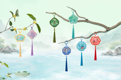 Luo Xiaohei Chinese-Style Series Plush Figure Blind Box Display Box Qty 6 - Funism Plushes, Blind Boxes