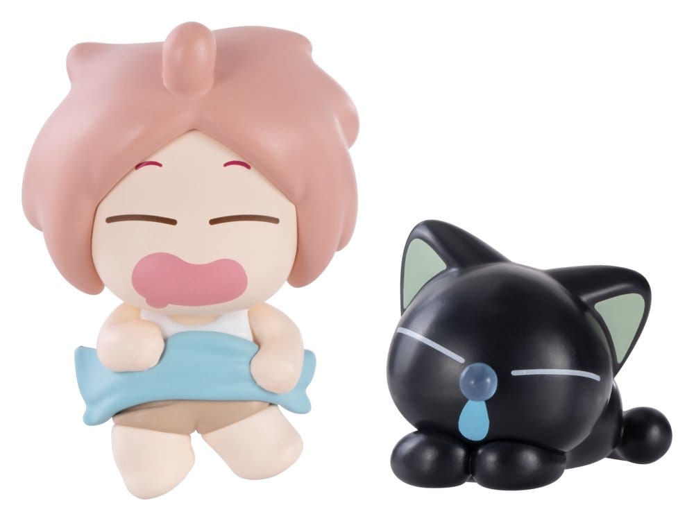Luo Xiaohei Peekrin Series 1 Blind Box Mini Figures 2-Pack Display Box Qty 4 - Funism Mini Figures, Blind Boxes