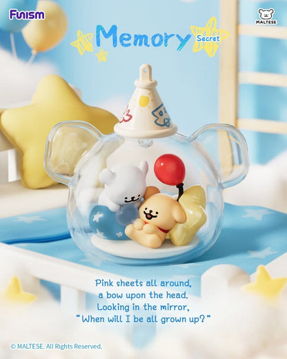 Maltese Childhood Days Series Mini Figure Blind Box Display Box Qty 8 - Funism Mini Figures, Blind Boxes