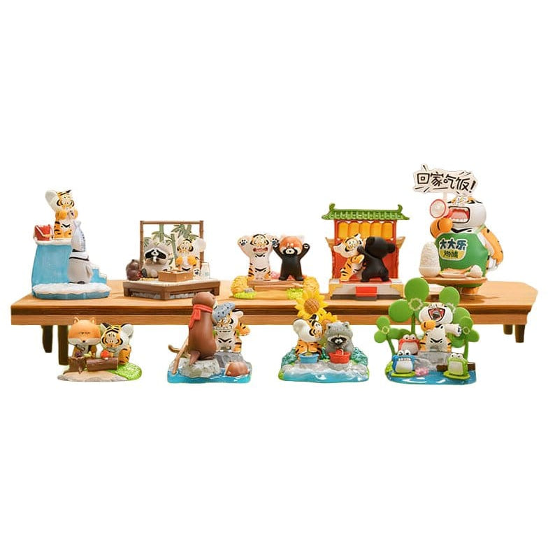 Alexander The Fat TigerBlind Box Mini Figures Little Tiger and his companions Display (8)