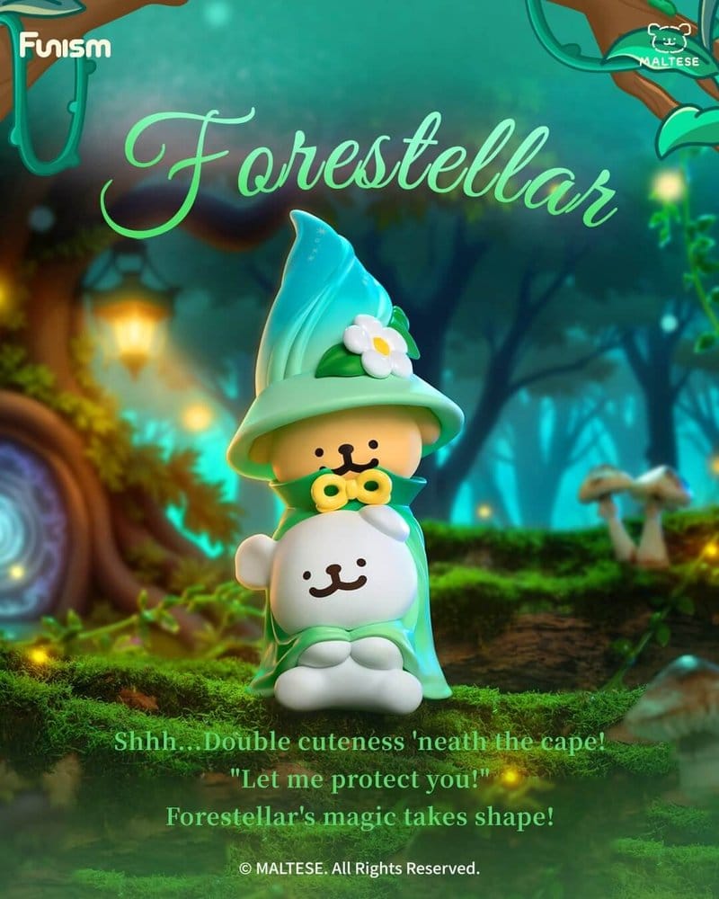 Maltese Blind Box Mini Figures Magic Seekers Series Display Box Qty 8 - Funism Mini Figures, Blind Boxes
