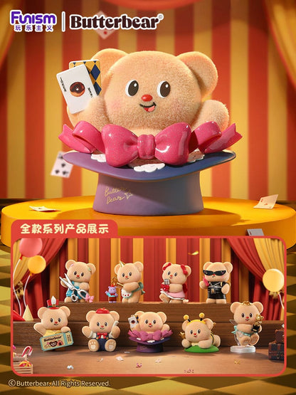 Butterbear Mini Figures Adorable Influencer 7 cm Display Box Qty 8 - Funism Mini Figures, Blind Boxes
