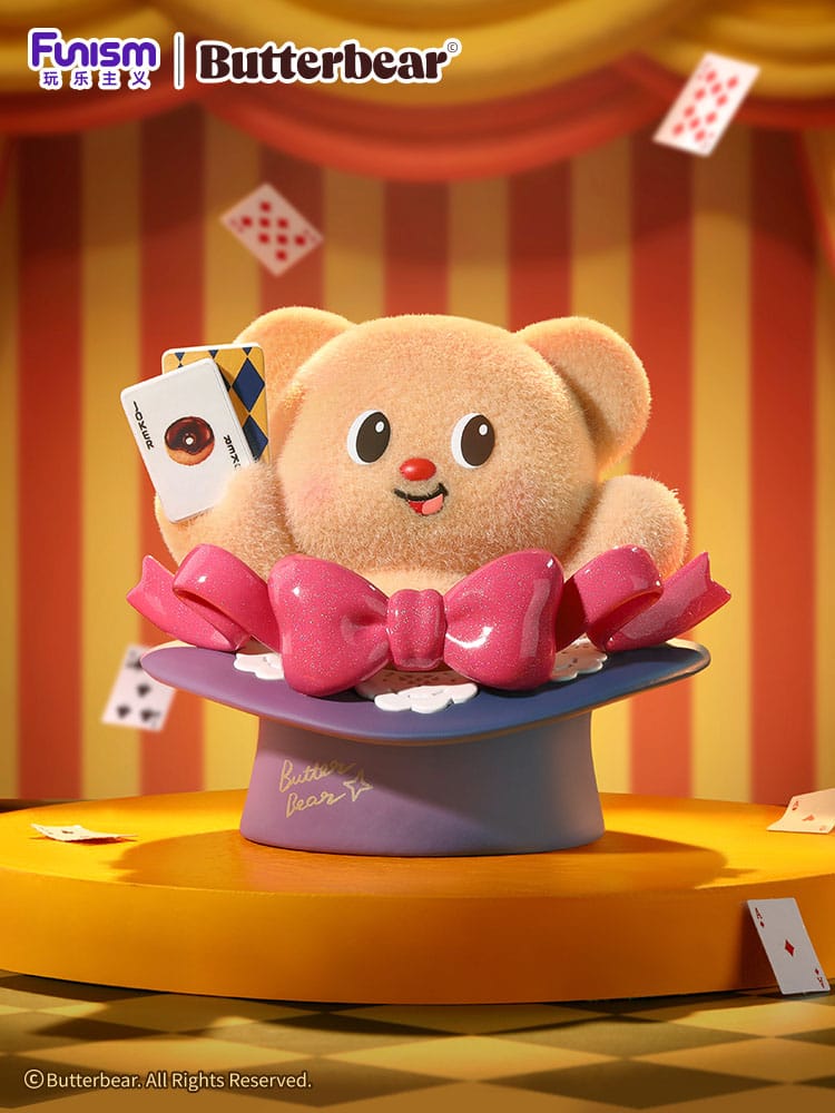 Butterbear Mini Figures Adorable Influencer 7 cm Display Box Qty 8 - Funism Mini Figures, Blind Boxes
