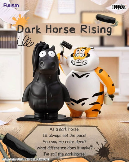 Alexander The Fat TigerBlind Box Mini Figures The Real Crazy Horse Display Box Qty 8 - Funism Mini Figures, Blind Boxes