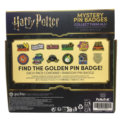 Harry Potter Pin Badge Mystery Pin Badge Display Box Qty 12