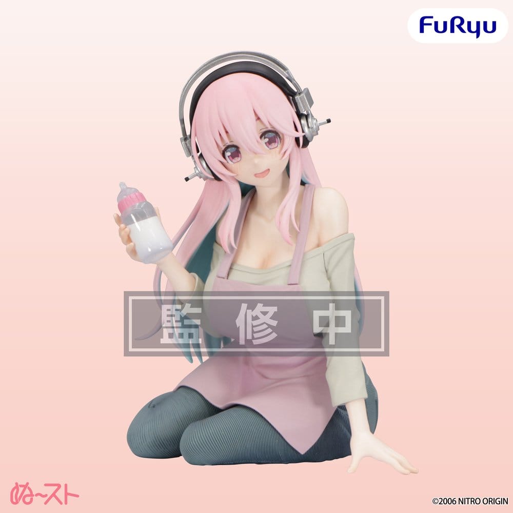 Super Sonico PVC Figure Noodle Stopper -Motherly Comfort- - Furyu Mini Figures