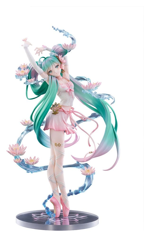 Hatsune Miku F:NEX PVC Statue 1/7 Water lily Ver. 27 cm - Furyu Statues